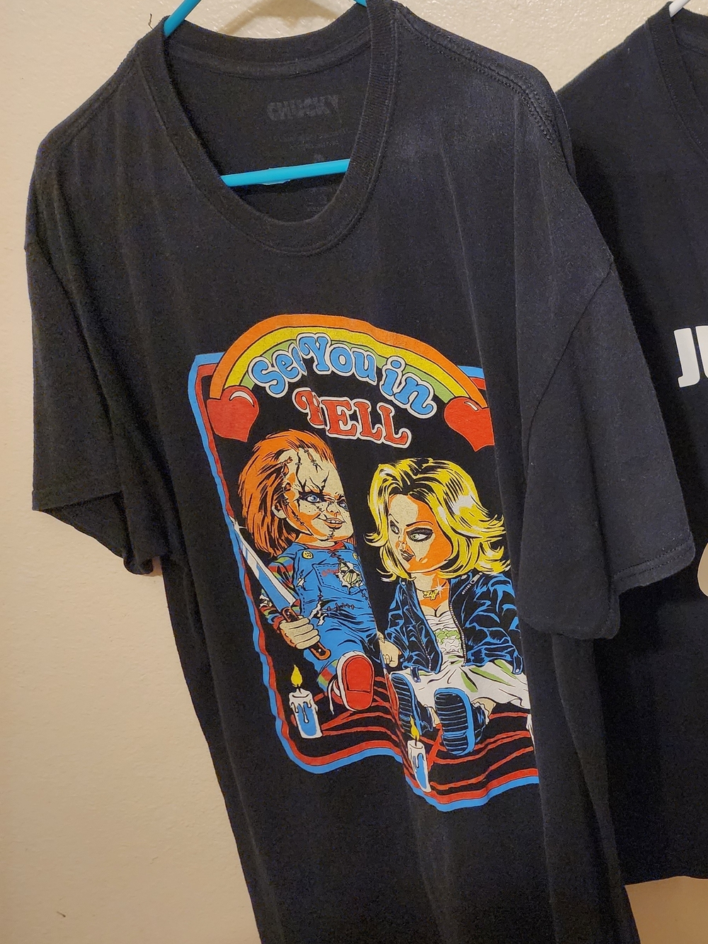Chucky's Bride Graphic Tee Horror Movie/Halloween T-shirt Men's Size XL